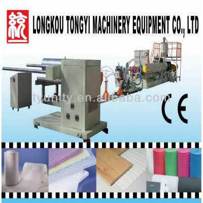 2014 Best Quality PE foam sheet extruding machine